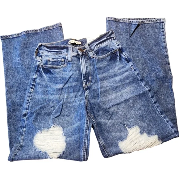 S O Goods for life blue jeans 3/26W JUNIOR - Picture 2 of 11